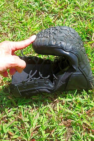 The Belleville Mini Mil Minimalist Training Boot Reviews Toe Salad