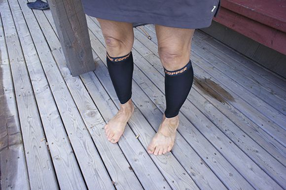Copper Compression Recovery Calf Sleeves - Shin Splint Leg Sleeves. d  Highest Co