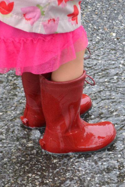 minimalist rubber boots