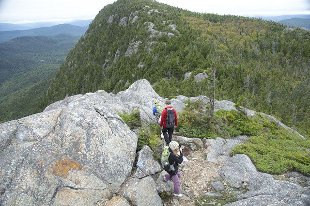 Hiking in Maine